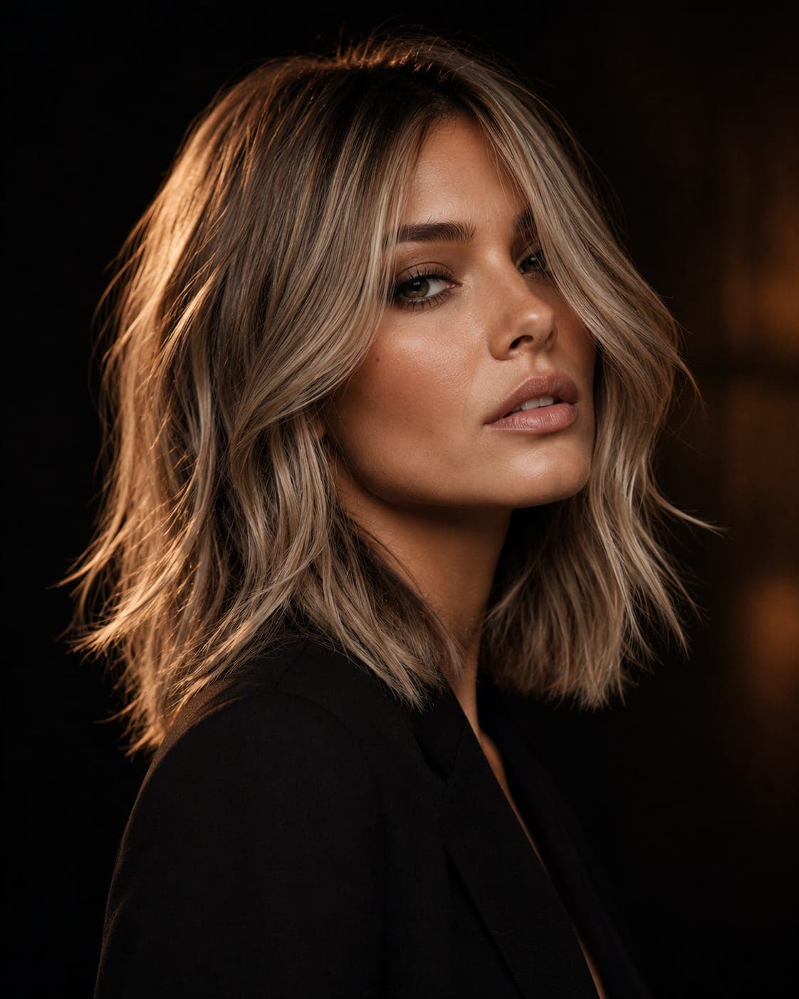 Soft Caramel Balayage